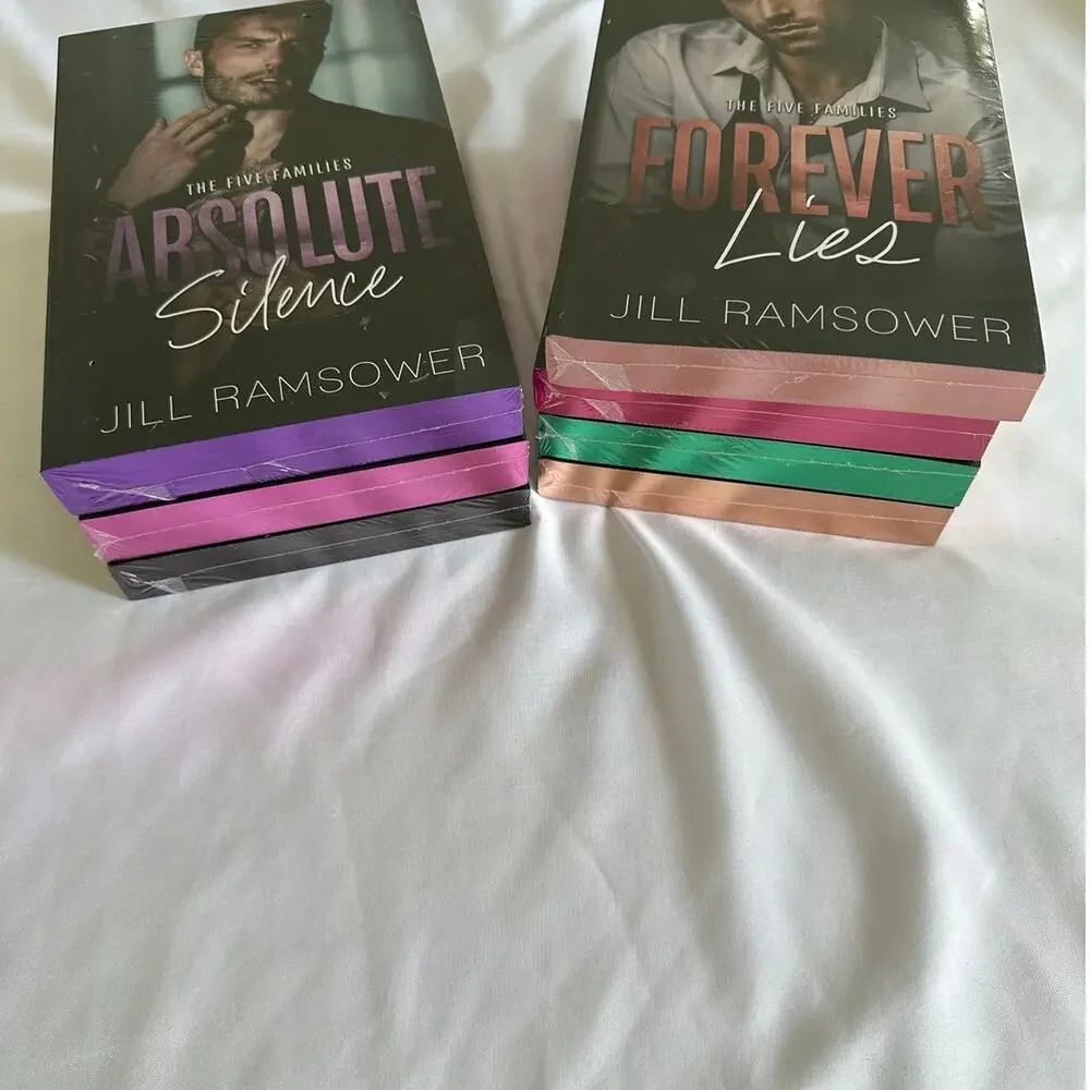 The Five Families Jill Ramsower Spicy Dark Mafia Romance Books 1-6 & Loyalties